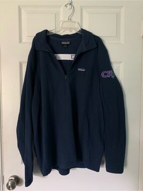 NWOT TCU Honors College Patagonia Quarter Zip Pullover Jacket Sz L